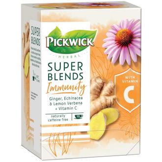 Чай травяной Pickwick Super Blend Immunity с витамином C, пакетированный, 15 пак.